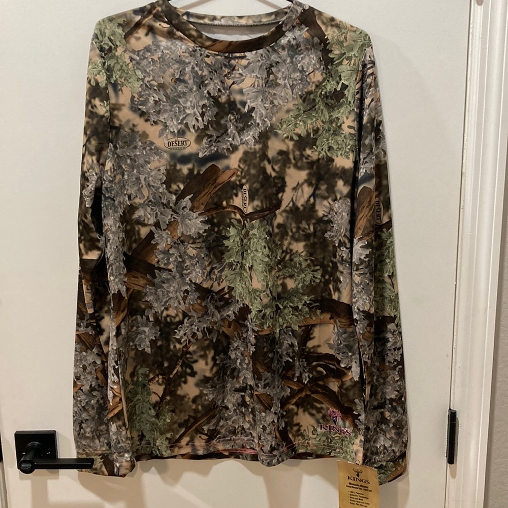 Women’s Kings Camo (large) Long Sleeve - Tags Still On